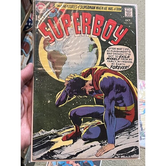 4 SUPERBOY VF Comic Lot 1960 Mighty Boy #85 To 1969 Neal Adams #158, #160, # 161 - Picture 4 of 10